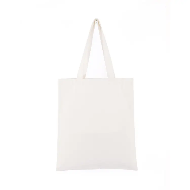 Wholesale Custom Print Logo Cheap Reusable Shopping Bags Plain White Blank Cotton Canvas Tote Bag Beach Purse Personalized