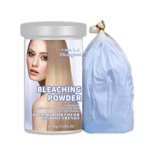 Fabricant personnalisé poudre éclaircissante pour cheveux de haute qualité à bas prix produit partenaire de teinture pour cheveux poudre blonde éclaircissante - Product Image 1