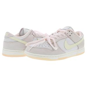 Zapatillas Nike Dunk Low Premium de Cuero para Mujer, Color Rosa Claro Leche de Coco, Estilo Baloncesto - Product Image 2