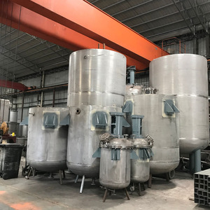 เครื่องปฏิกรณ์แบบมีแจ็คเก็ตทำจากสแตนเลส 304 พร้อมอุปกรณ์ทำความร้อนสำหรับการผลิตโพลีออลอะลูมิเนียมอะเซเทท - Product Image 5