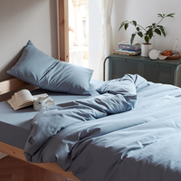 Ensemble de literie de luxe 4 pièces, imprimé moderne, taille King, drap-housse et taies d'oreiller, collection complète pour la chambre à coucher