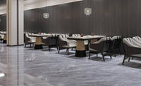 Carreaux de marbre de couleur grise de Carreaux de sol Maison 600*600 pour la porcelaine de plancher dans le Guangdong
