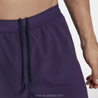 Shorts de sport en maille, fabrication OEM en Chine, shorts de course personnalisés avec bande réfléchissante