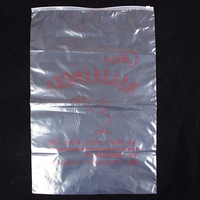 Sac en plastique avec logo, écologique, imperméable, refermable avec fermeture éclair, emballage jetable pour vêtements, jeans