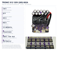 Contrôleur de moteur 662A VESC ESC 120V 26S pour planche à roulettes électrique, longboard, DIY E-skate, contrôleur BLDC FOC à courant élevé