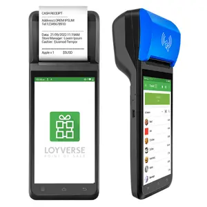 FYJ-F1 Android 12 Cashier Machine Handheld Device Punto de Venta Mobile Salon Pos Handheld Order Devices