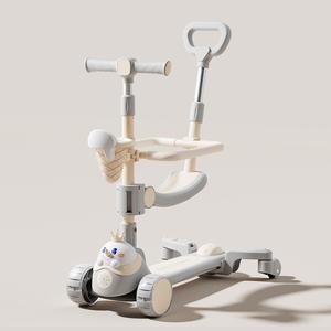 <span class=keywords><strong>Trottinette</strong></span> multifonctionnelle 4 en 1 en plastique pour enfants, pliable, populaire, avec <span class=keywords><strong>roues</strong></span> en PU - Product Image 5