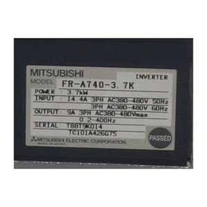 PLC A700 ซีรีส์ ตัวแปลงความถี่ FR-A740-3.7K กำลังไฟสามเฟส FR-A740-3.7K - Product Image 2