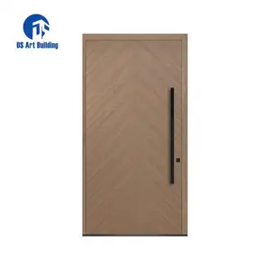 DS giriş kapısı alüminyum büyük Panel dış cam grafik tasarım paslanmaz çelik alüminyum alaşım odk-sürgülü kapı Modern