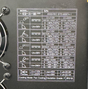 Nueva Máquina de Soldar Inverter 4 en <span class=keywords><strong>1</strong></span> SANYU MCT-520 <span class=keywords><strong>MIG</strong></span>/TIG/MMA/CUT 220V de Doble Voltaje con 18 Meses de Garantía - Product Image 5