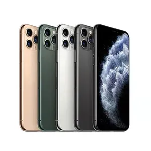 I Phone 11 Pro Max 오리지널 중고 스마트폰용 도매 중고 휴대폰 오리지널 잠금 해제 휴대폰