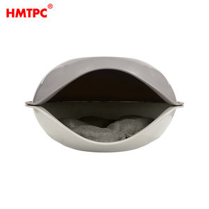 Glattes, Privatsphäre-bewusstes, Muschelförmiges Katzenbett mit Weichem Kissen, Wasserdicht und Langlebig, Leichtes Kätzchenhaus - Product Image 1