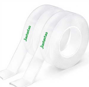 Ruban adhésif transparent double face <span class=keywords><strong>MIAOSEN</strong></span> Nano, résistant, lavable, réutilisable, imperméable, en matériau PU, 2 mm/1 mm, pour la maison, inscriptible - Product Image 3