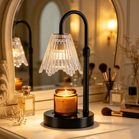 Lampe de table électrique moderne en métal avec abat-jour en verre, simple, E26, pour chambre à coucher, lampe de lecture