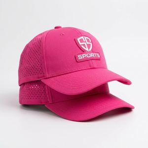 Casquette de baseball personnalisée avec logo 3D en silicone, casquette de course légère et perforée, chapeau de sport pour événements en plein air – Fabricant - Product Image 1