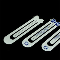 Cadeaux Souvenirs de Remise de Diplôme Personnalisés : Planificateur Multifonction, Pochoir, Règle en Métal, Marque-page en Acier Inoxydable Plaqué Argent UV