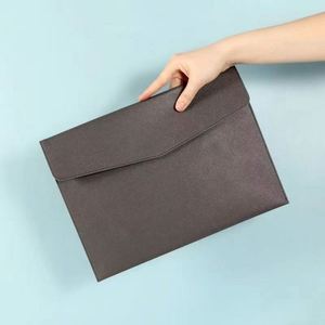 <b>A4</b> PVC <b>Folder</b> Magnetic Buckle Large Capacity Enterprise Customized LOGO for Meeting Business Student Promotion - Product Image 3