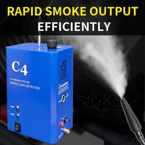 ANYCAR C4 Détecteur de fuite de fumée automobile universel, testeur de diagnostic avec pompe à air intégrée DC12V pour voitures/motos/camions - Product Image 4
