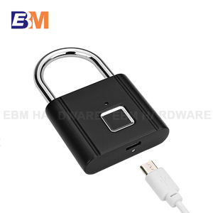 <span class=keywords><strong>Candado</strong></span> inteligente sin llave recargable por USB, <span class=keywords><strong>candado</strong></span> de huellas dactilares antirrobo de color, mini <span class=keywords><strong>candado</strong></span> portátil de huellas dactilares para maletas - Product Image 5