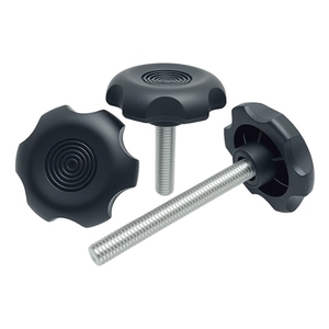 Bouton manuel en plastique LeGood avec insert fileté en laiton # 10-32 M5  1/4-20 - Product Image 5