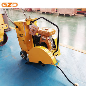 Machine à découper le béton diamantée de 24 pouces, à essence ou à moteur diesel, à poussée manuelle, de la marque GZD Road Machinery - Product Image 1