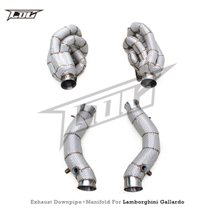 Escape Deportivo <span class=keywords><strong>Completo</strong></span> para Lamborghini Gallardo 5.0 2004-2007, Tubo de Escape Directo, Flujo Libre, Colector de 5 a <span class=keywords><strong>1</strong></span> - Product Image 4