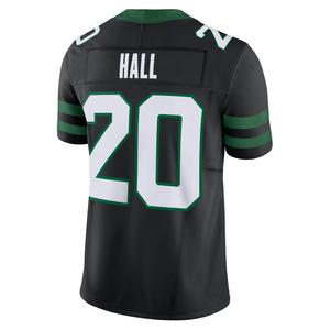 Maillot de football brodé des New York Jets # 1 Gardner # 5 Wilson # 7 champs # 20 Hall # 95 Williams Men American Game - Product Image 4