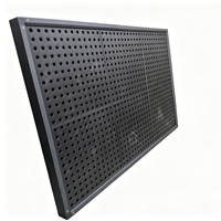 Vente directe d'usine, design populaire, panneau perforé en ABS avec éclairage LED