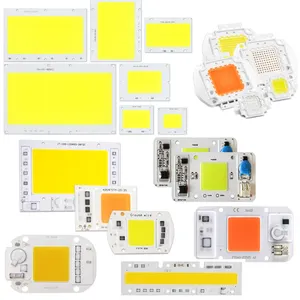 Flip-Chip-COB-LED-Modul dc12v ac220v 20w 30w 50w 100w 150w Vollspektrum-Hochleistungs-LED-Chip platine für LED-Downlight-Wachstums lampe