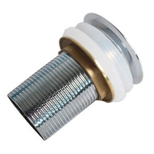 WaiiHO 023 Robinet de vidange de lavabo traditionnel en acier inoxydable poli, sans trop-plein, avec filtre, installation facile et nettoyage simplifié pour - Product Image 6