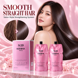 Sistema Profesional de Alisado de Cabello en 2 Pasos con Ácido Hialurónico para un Cabello Suave, Brillante y sin Frizz, Uso Profesional - Product Image 1