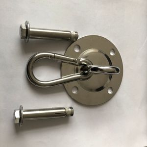 Stainless Steel Mounting Plate Kit For Aerial Yoga Swing 20kg Capacity Durable <b>Hardware</b> - Product Image 1