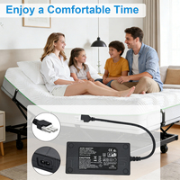 Adaptateur secteur AC/DC 29V 2A 2 broches pour vérin linéaire de bureau électrique, moteur de levage, chaise inclinable, canapé, table, fauteuil inclinable, alimentation électrique