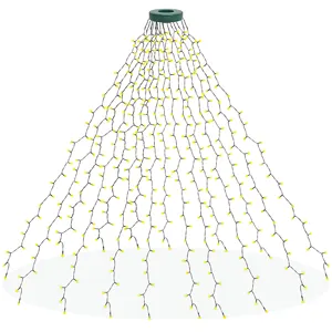 8 chế độ ánh sáng đèn trang trí 400 đèn LED thay đổi cổ tích LED chuỗi kỳ nghỉ giáng sinh chuỗi đèn cho cây