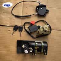 Fabriqué en Chine, ensemble complet A7LNKT7LNK1664340, poignée de verrouillage de porte intérieure gauche pour camion lourd SINOTRUK HOWO A7 T7