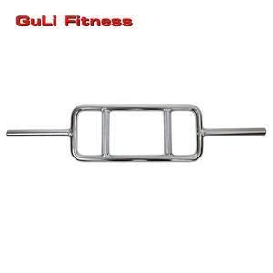Guli Fitness 34 "<span class=keywords><strong>Regular</strong></span> Solid Tricep Bar Deadlift bilanciere Home Gym esercizio di sollevamento pesi per squat, sollevamento pesi - Product Image 3