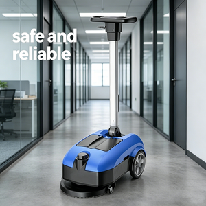 New Apartment Floor Cleaning 24V Battery Automatic <b>Walk</b> Behind Tile Floor <b>Machine</b> - Product Image 1