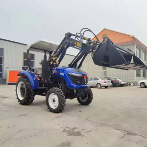 Tracteur agricole compact et miniature 4x4 de 30HP, 40HP, 50HP, 60HP à prix abordable avec chargeur frontal - Product Image 5