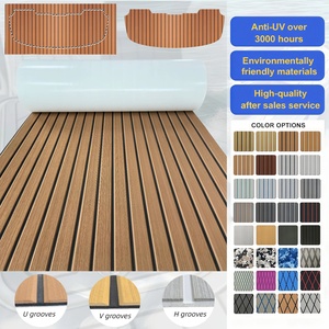 Pavimentazione in Schiuma EVA Autoadesiva Personalizzata per Barche, Fogli di <span class=keywords><strong>Teak</strong></span> in Schiuma EVA per Ponti di Yacht, Tavole da Surf e Pavimenti di Camper - Product Image 1