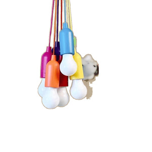 LED Cotton Ball <b>Light</b> with <b>Pull</b> Cord Remote Control for Party Camping Christmas Decor - Product Image 4