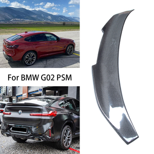 For X4 G02/X4M F98 PSM Style Carbon Fiber <b>Rear</b> <b>Spoiler</b> Trunk Wing 2018-2024 - Product Image 2