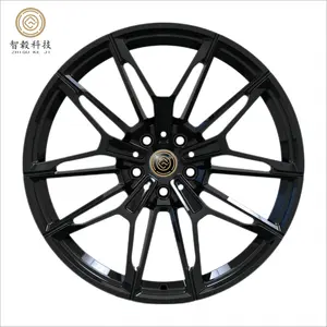 ZhiGu Forged Alloy Wheels 20 21 22 23 24 Inch Multi-spoke diamond design black matte black for bmw f10 G20 F30 F20 E36