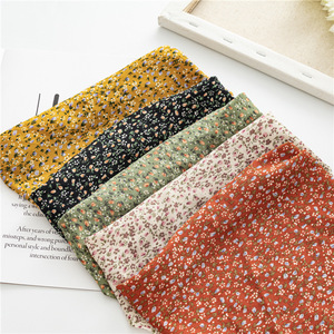 Fascia <span class=keywords><strong>per</strong></span> <span class=keywords><strong>Capelli</strong></span> da <span class=keywords><strong>Donna</strong></span> con Stampa Floreale Elastica Nuova Moda Bohémien Vintage Triangolare Bandana Scrunchies - Product Image 3