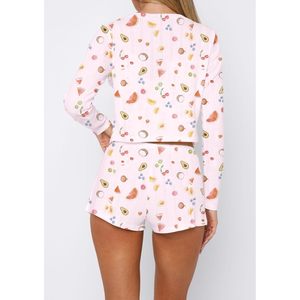 Conjunto de Pijama de 2 Piezas para Mujer, Diseño Personalizado, Manga Larga, Tejido Suave, Ropa de Dormir, Ropa de Casa, Pijama de Modal Suave de Bambú - Product Image 4