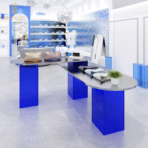 Estantes de tienda de ropa novedosos personalizados, Isla de exhibición de ropa, tienda de ropa, ideas de diseño de interiores - Product Image 2