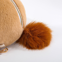 Sac en peluche lion cub réaliste personnalisé - Jouet en peluche réaliste, cadeau mignon et de collection pour les enfants