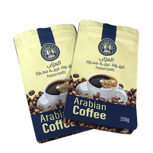 ถุงกาแฟพิมพ์ลายตามสั่ง แบบซีล 8 ด้าน ผลิตจากอลูมิเนียมฟ<span class=keywords><strong>อย</strong></span>ล์ พร้อมวาล์วและซิปล็อค สำหรับเมล็ดกาแฟคั่วสด - Product Image 6