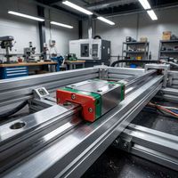 Bloc de guidage linéaire micro haute précision type HIWIN MGN12C, curseur à roulement à billes à faible friction pour équipement d'automatisation 3C