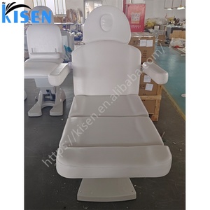 KISEN Modern <b>Electric</b> 3 Motor Massage Chair Bed for Beauty Salon Massage Bed Luxury Facial <b>Electric</b> Massage Beds for Esthetician - Product Image 4
