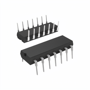 Distribuidor Autorizado Logic M74HC03B1R, Proveedores de Componentes Electrónicos, Circuito Integrado GATE NAND de 4 Canales, 2 Entradas, 14 DIP (0.300", 7.62mm) - Product Image 1